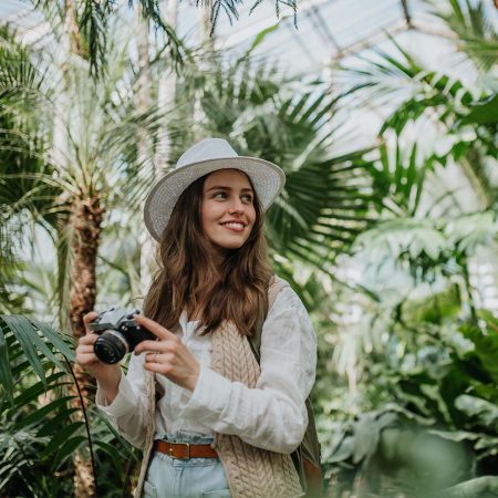 Our daughter loves taking photos at the Botanical Gardens!